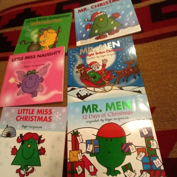 P Set of 6 books by Roger Hargreaves little Miss & Mr paperbacks.see description - Picture 2 of 9